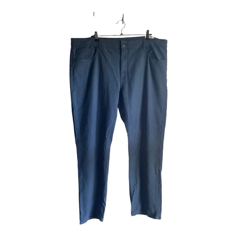 George Men's Size 42X30 Blue Stretch Straight Leg Jeans